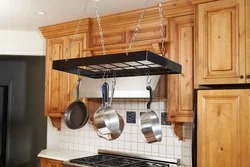 Hanging kitchen photo