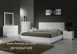 Modern design of bedroom sets photo