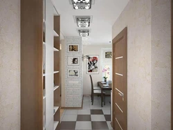 Kitchen And Hallway Design In The Same Style