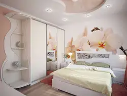 Corner bedroom design