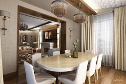 Photo Design Of Kitchen Dining Room In The House