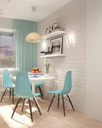 Bright dining area in the kitchen photo