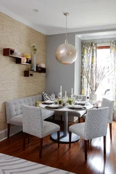 Bright dining area in the kitchen photo