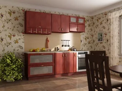 Simple kitchen wallpaper design