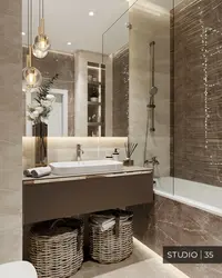 Modern Bathroom Design In An Apartment