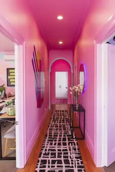 Pink Hallway Photo