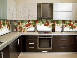 Дизайн со стеновыми панелями кухни