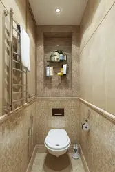 Пәтердегі ванна мен дәретхана дизайнының фотосуреті