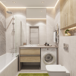 Design projects of bathrooms and baths