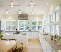 Kitchen In Your House With Two Windows Photo