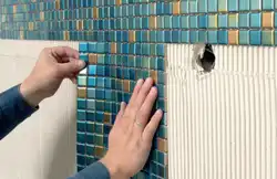 Vanna otağının suya davamlı fotoşəkili üçün öz-özünə yapışan panellər