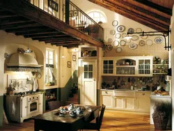 Кухня в старом стиле дизайн