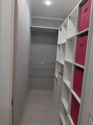 Narrow storage rooms in the apartment photo