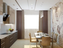Wallpaper For Kitchen Interior Design With Light Furniture