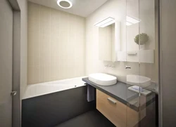 Interior of a standard bathroom