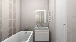 60-30 плиткалары бар ванна бөлмесінің дизайны