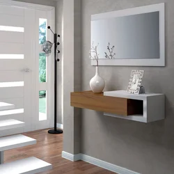 Cabinets for hallway photo in modern style