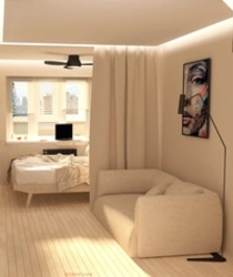 Дизайн однокомнатной квартиры 36 кв м с балконом