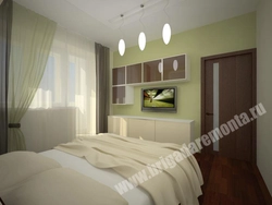 Renovation of the bedroom Khrushchev with your own photos