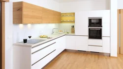 Photo of a kitchen in a house with the letter G
