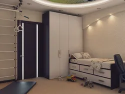 Спальня дизайн 9 кв м для мальчика