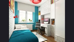 Bedroom Design 9 Sq M For A Boy