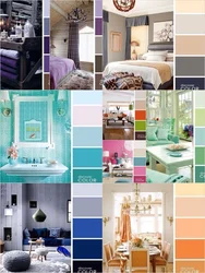 Color combination bathroom interior table