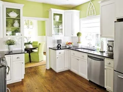 Kitchen interior how to choose wall color