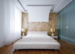 Дизайн Спальни С Обоями Под Мрамор