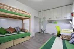 Bedroom For 3 Boys Photo