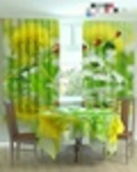 Photo of kitchen curtains