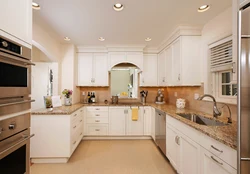 Kitchen design beige apron
