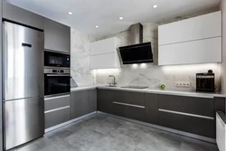 Photo Of A Silver Kitchen