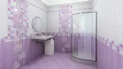 Bathroom design with sheet panels