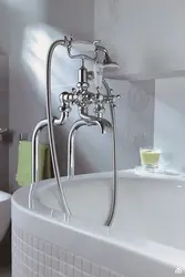 Single design faucet for bathtub and sink