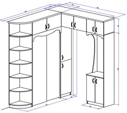 Схема шкаф в прихожую фото дизайн идеи