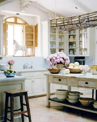 Shabby chic kitchen design