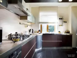 Simple Corner Kitchen Design