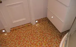 Skirting boards for bathroom floors photo