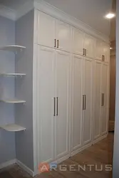 Wardrobe in the hallway modern design hinged all about them