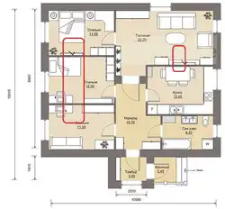 Three bedroom house design