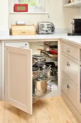 Practical kitchen interior