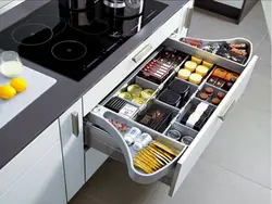 Practical kitchen interior