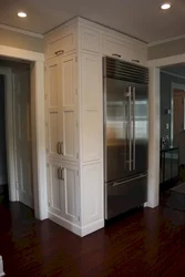 Refrigerator In The Hallway Design Photo