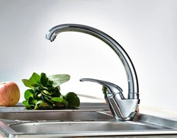 Photos of modern kitchen faucets