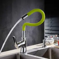 Photos of modern kitchen faucets