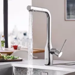 Photos of modern kitchen faucets