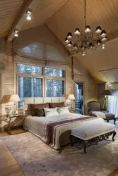 Photo of a bedroom in a country house photo