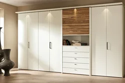 Modern wardrobe fronts for the bedroom photo
