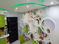 3D Wallpaper For Kitchen Design